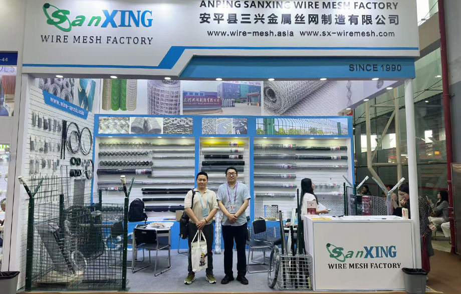 Anping County Sanxing Metal Wire Mesh Manufacturing Co., Ltd. The 137th Spring Canton Fair ended successfully: Won a 100 million yuan intention order, opening a new chapter of global cooperation