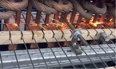 Wire Mesh Panel Forming