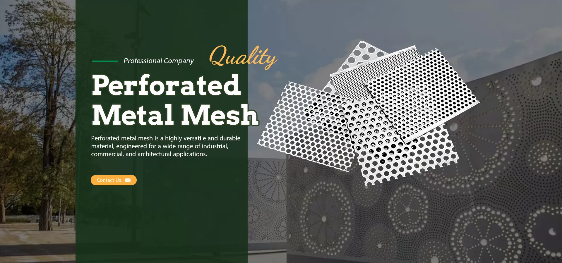 Perforated Metal Mesh