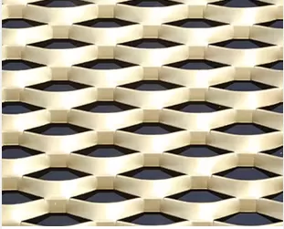 Copper expanded metal