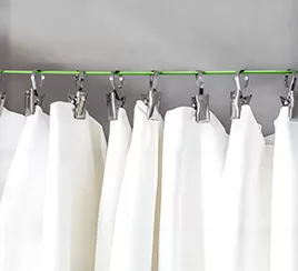 Clothes hanger line