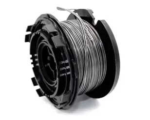 Galvanized twisted double wire