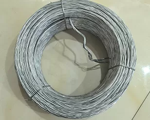 Galvanized twisted wire