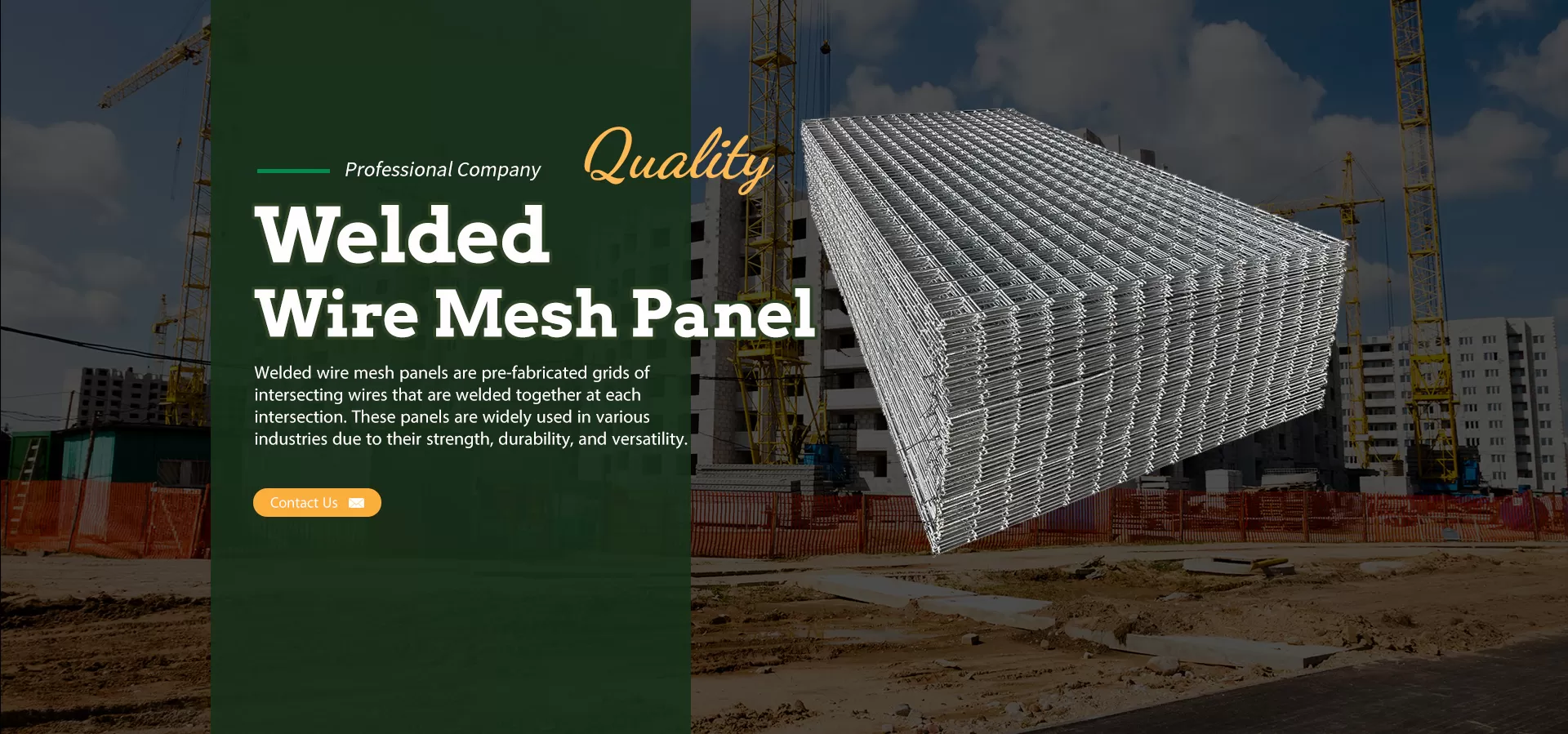 Welded Wire Mesh Panel