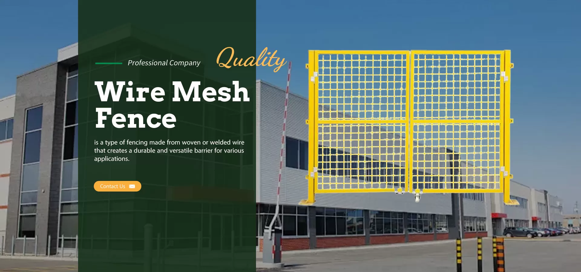 Wire mesh Fence