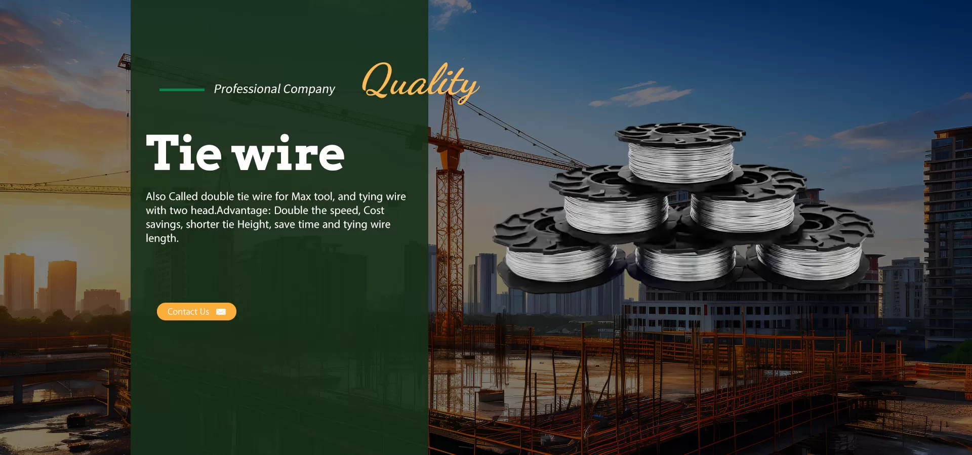 Tie Wire for Binding Rebar