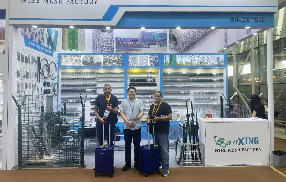 Anping County Sanxing Metal Wire Mesh Manufacturing Co., Ltd. The 137th Spring Canton Fair ended successfully: Won a 100 million yuan intention order, opening a new chapter of global cooperation